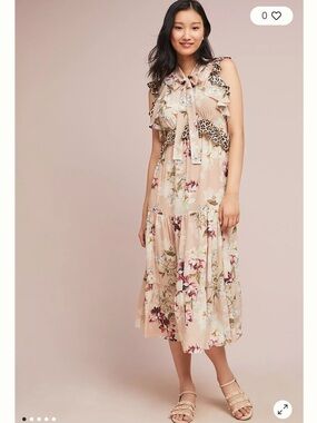 Kachel by Anthropology Sedona Sunrise Maxi Dress